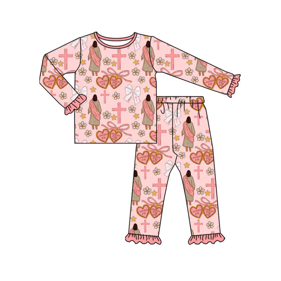 pre order easter two pieces baby girl pajama