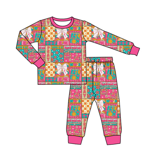 pre order easter two pieces baby girl pajama