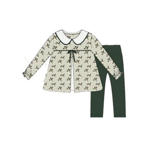 pre order duck mallard girl collared outfit