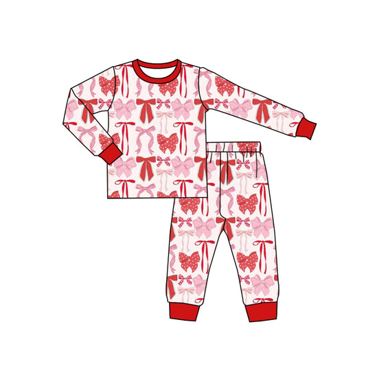 pre order valentine coquette two pieces pajama girl