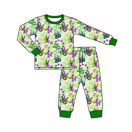 pre order gras mask two pieces pajama