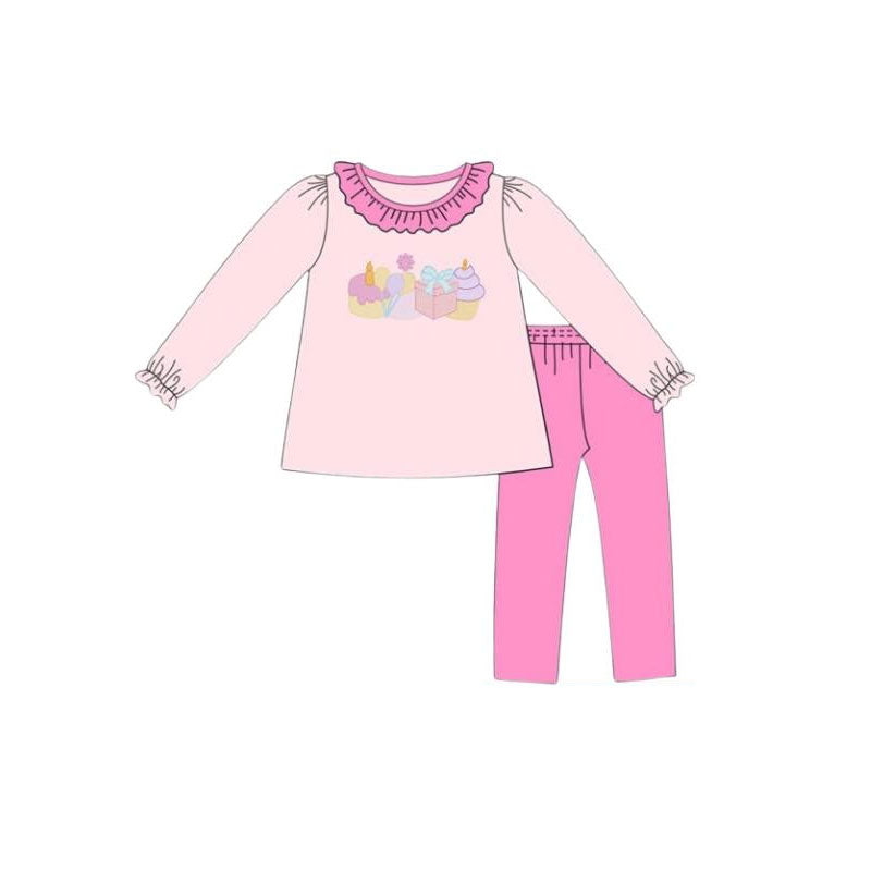 pre order happy birthday girl pants outfit