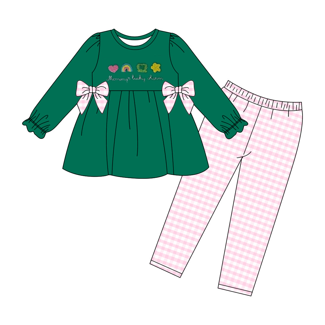 pre order st patrick girl outfit
