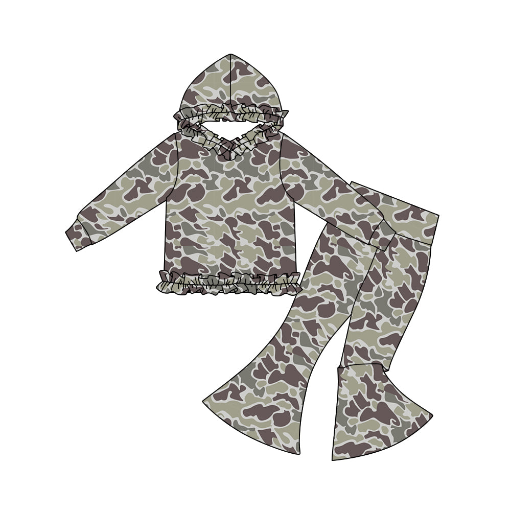 pre order camo hoodie belle set girl clothing