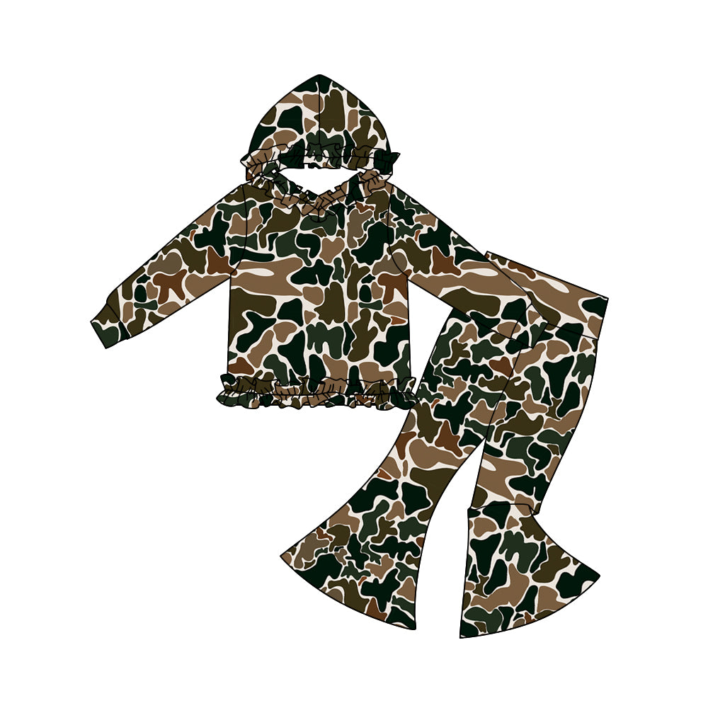 pre order camo hoodie belle set girl clothing