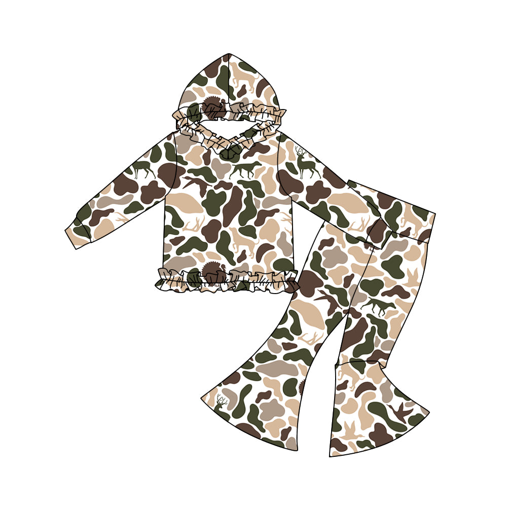 pre order camo hoodie belle set girl clothing