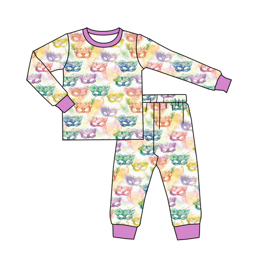pre order mardi gras kids pajamas