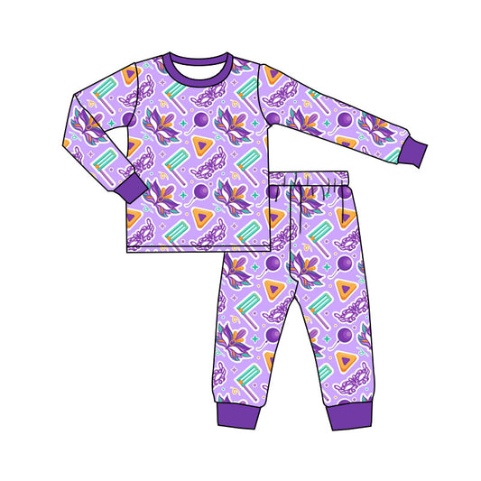 pre order mardi gras kids pajamas
