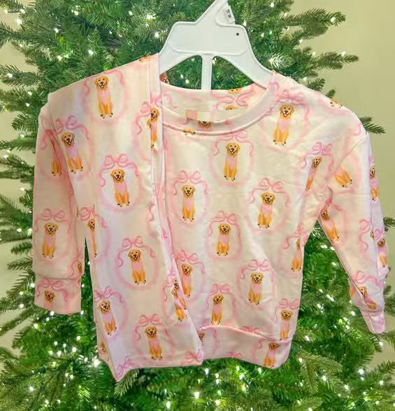 pre order christmas puppy belle outfit