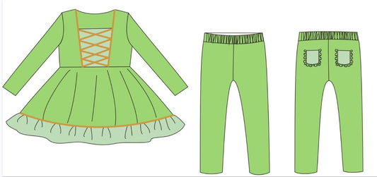 pre order princess clothing green outfit