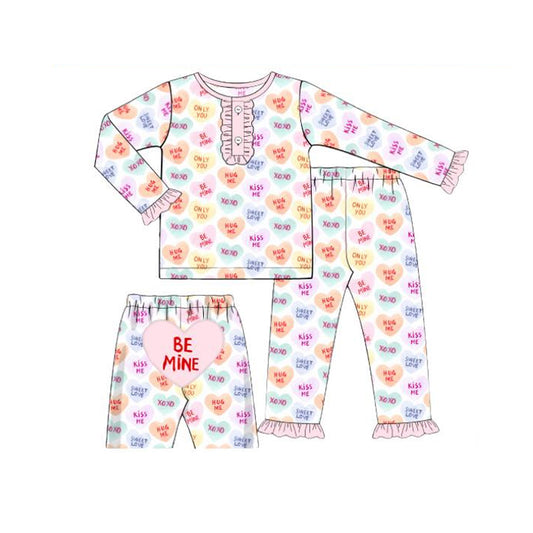 pre order valentine candy kids pajamas
