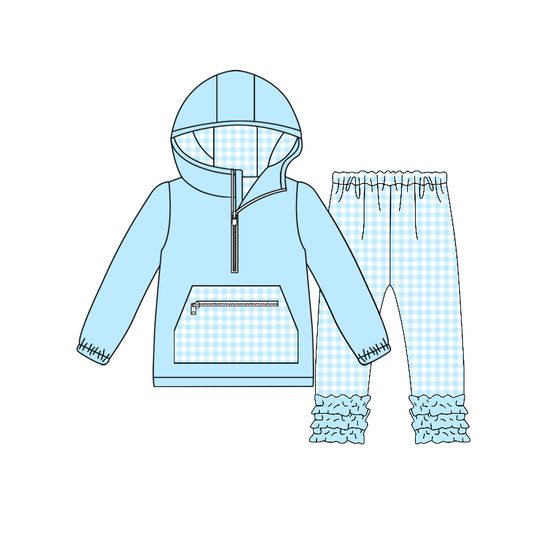 pre order gingham icing pants hoodie outfit