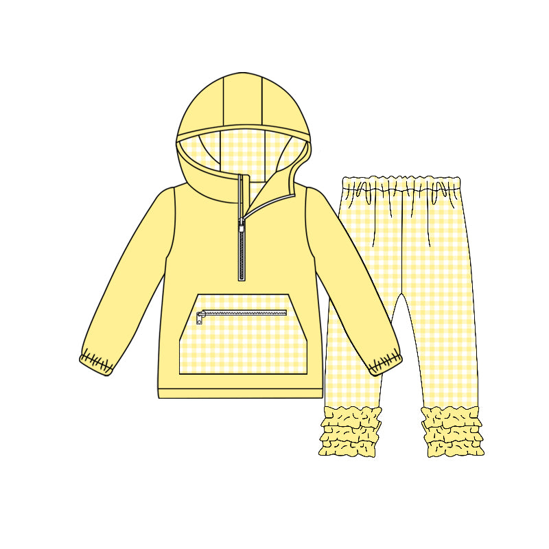 pre order gingham icing pants hoodie outfit