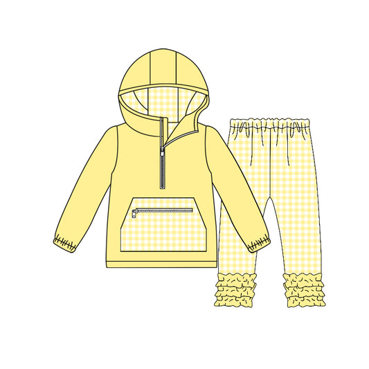 pre order gingham icing pants hoodie outfit