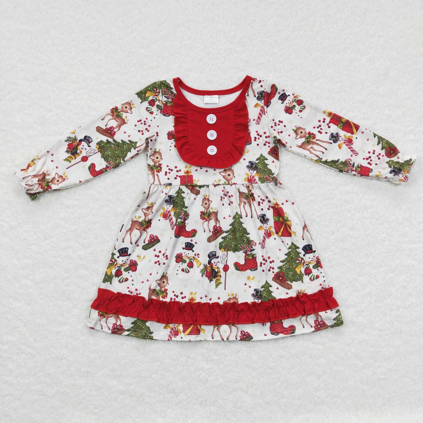 deer snowman dress christmas dresses