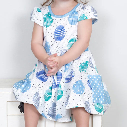 pre order baby girl easter egg dress