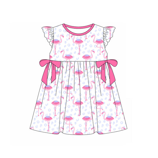 pre order kids flamingo dress