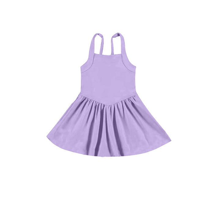 pre order purple athletic dress