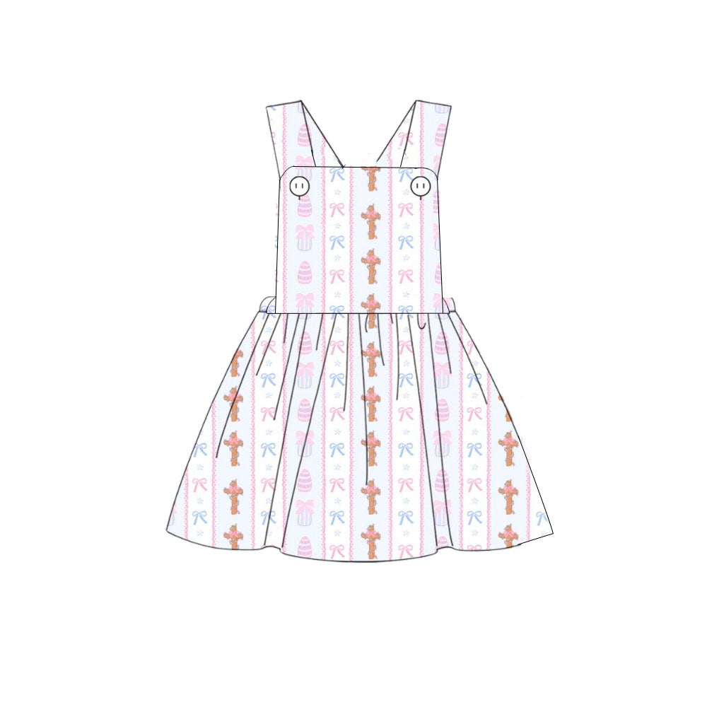 pre order easter cross girl dress