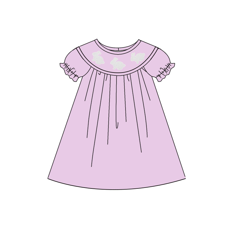 pre order purple bunny dress