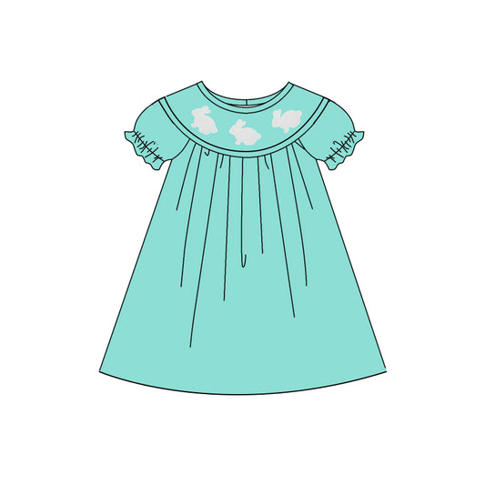 pre order mint bunny dress