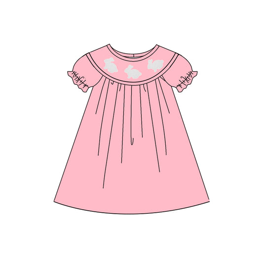 pre order pink bunny dress