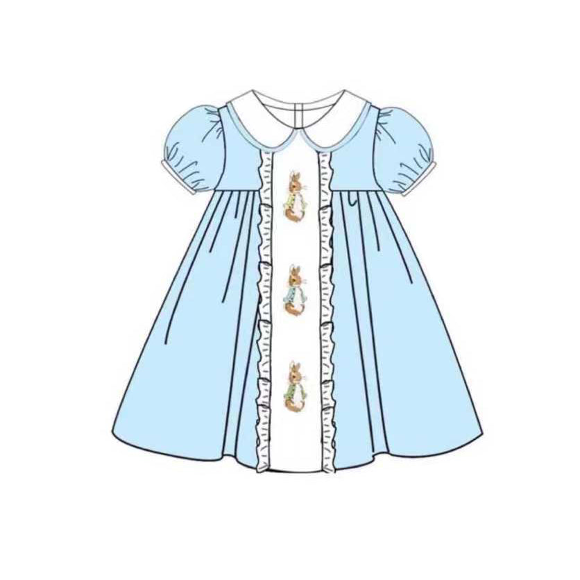 pre order petter rabbit blue dress