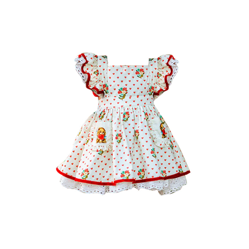 pre order short sleeve strawberry dress