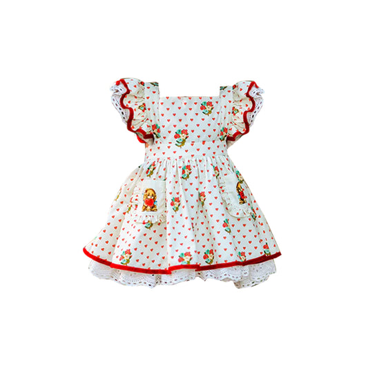 pre order short sleeve strawberry dress