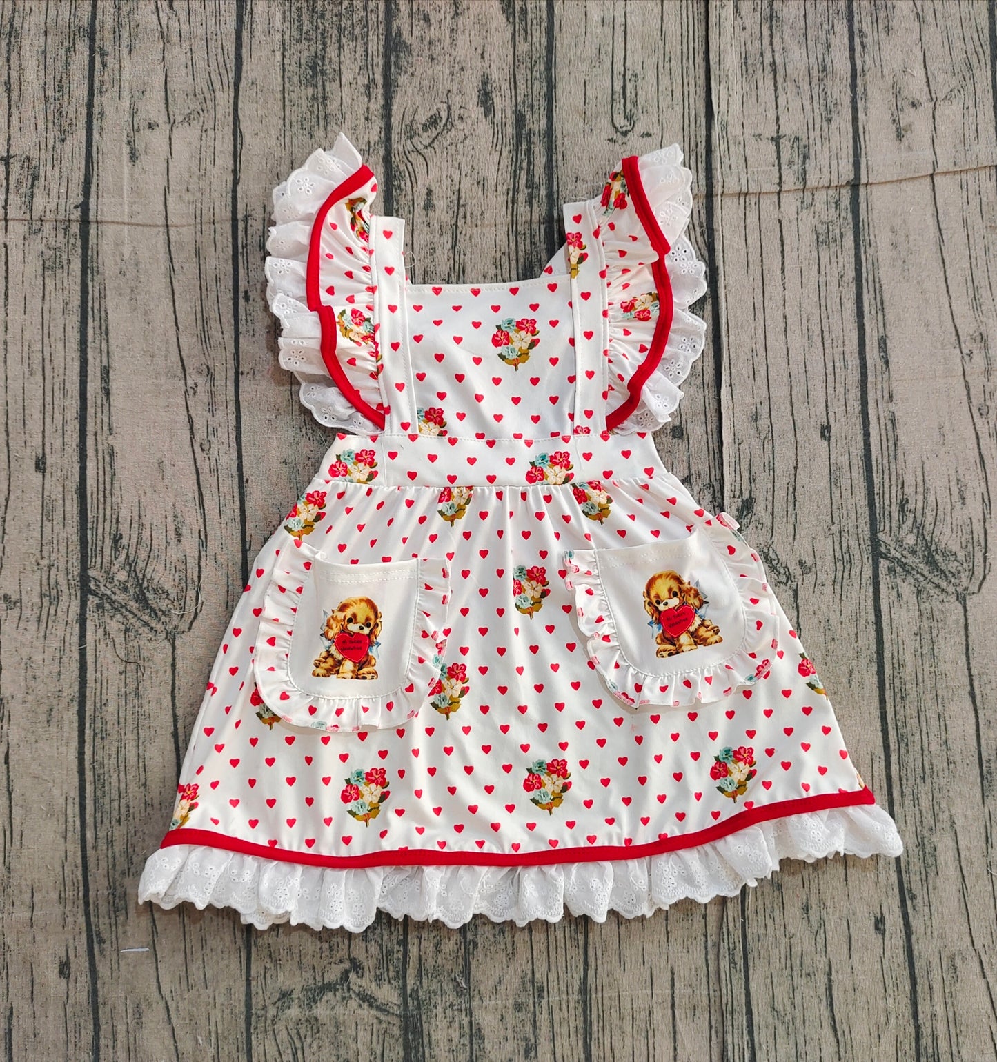 pre order short sleeve strawberry dress