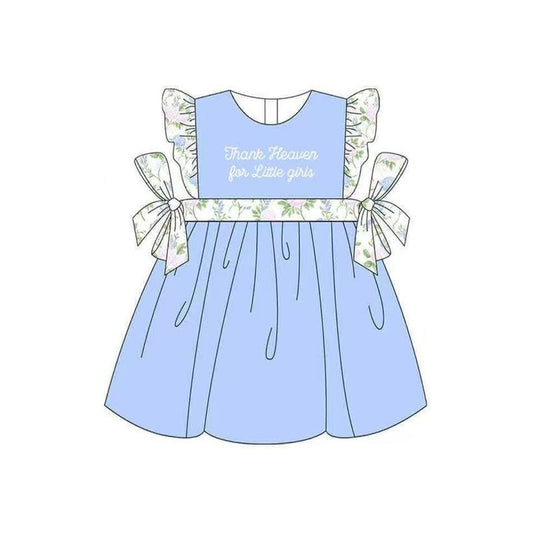 pre order thank heaven for little girls blue dress