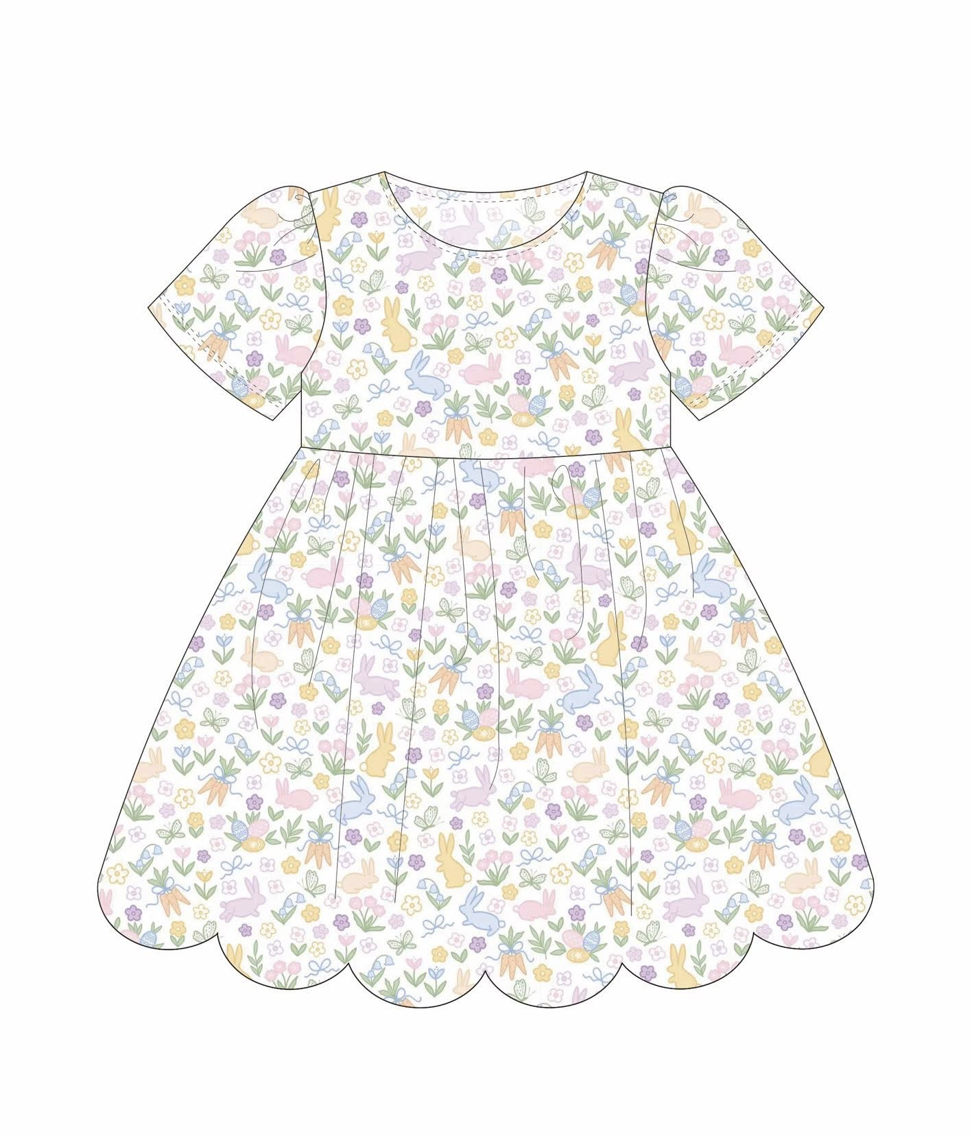 pre order easter girl dress
