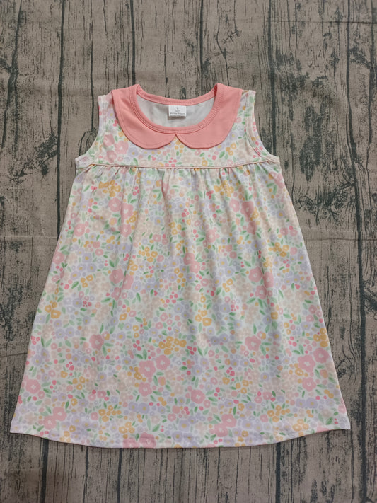 pre order sleeveless floral dress