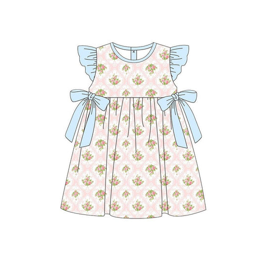 pre order flutter cameo-roses bow dress