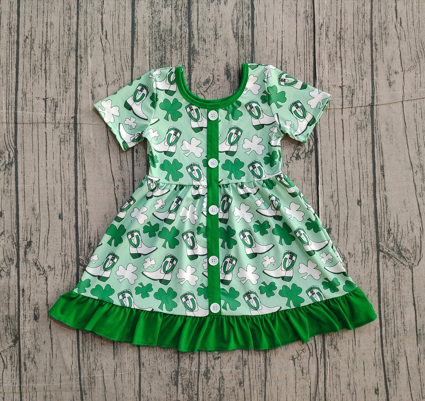 pre order st patrick cowgirl boots dress