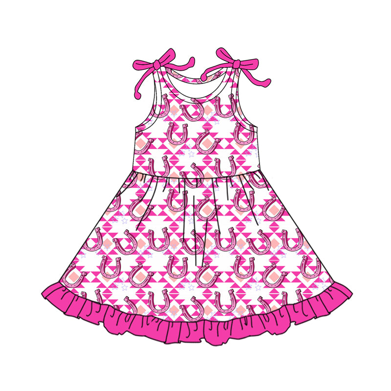 pre order pink rodeo cowgirl dress