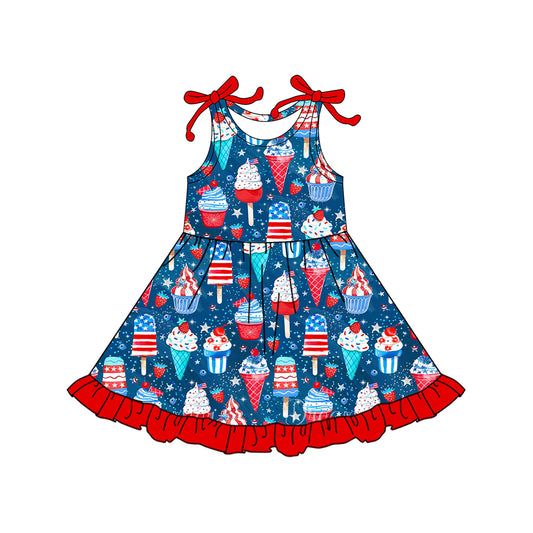 pre order 4th of july popsicle dress