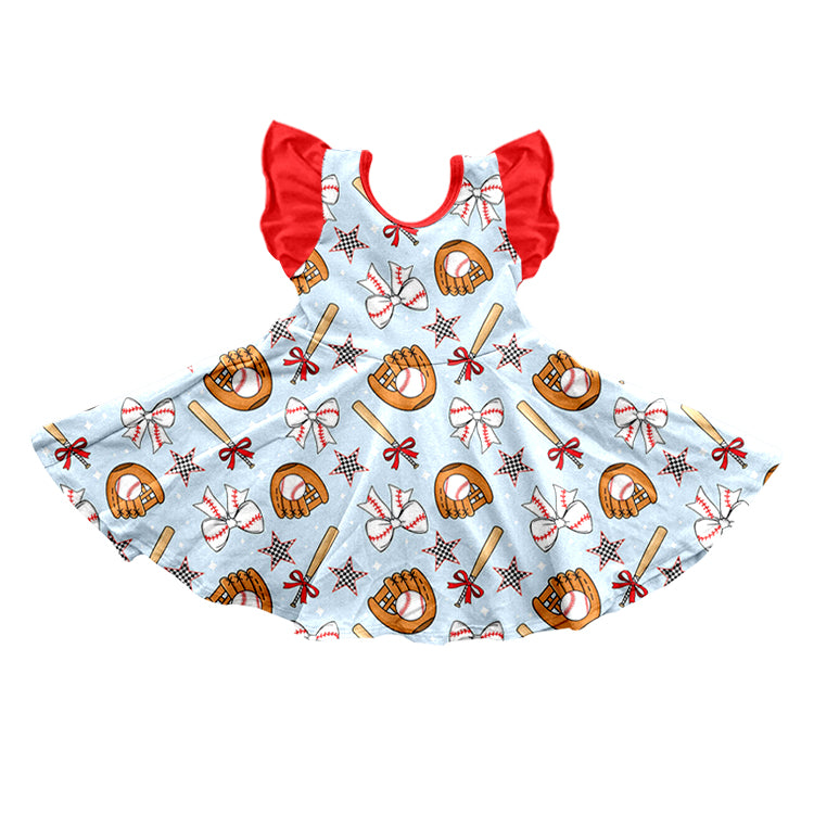 pre order baseball coquette dress