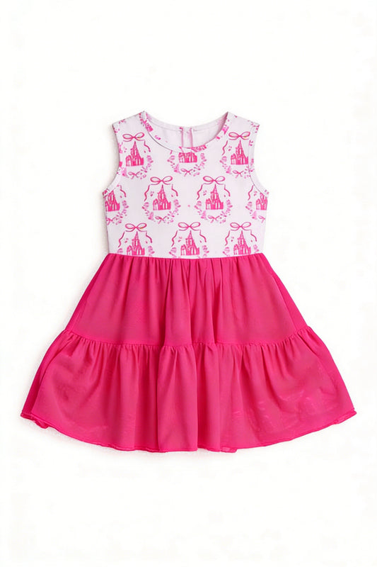 pre order pink castle athletic skort dress