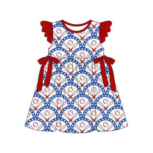 pre order 4th of july baseball dress