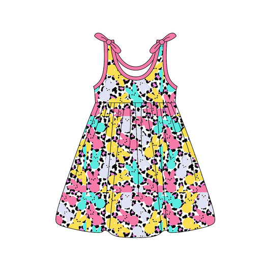 pre order colorful peeps strap dress