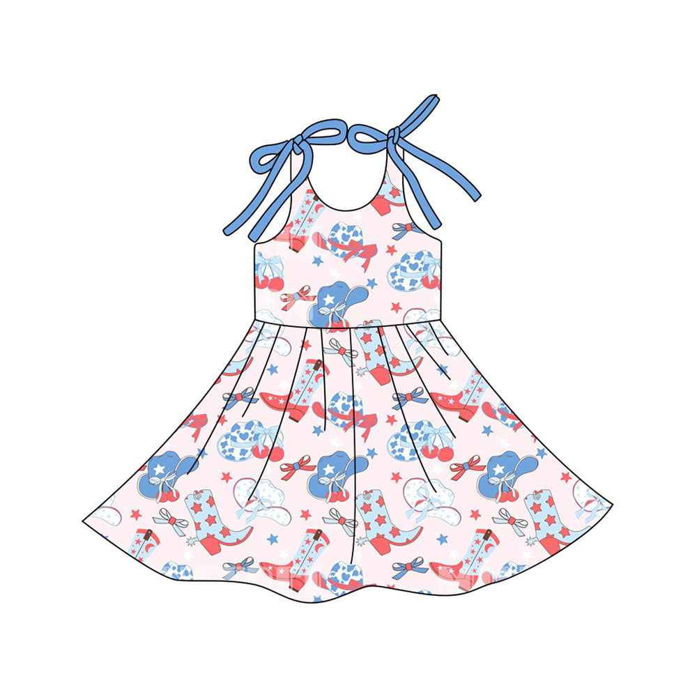 pre order 4th of july cowgirl dress
