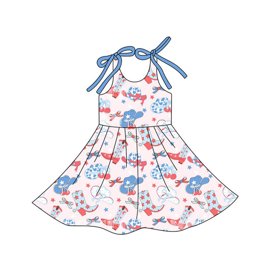 pre order 4th of july cowgirl dress