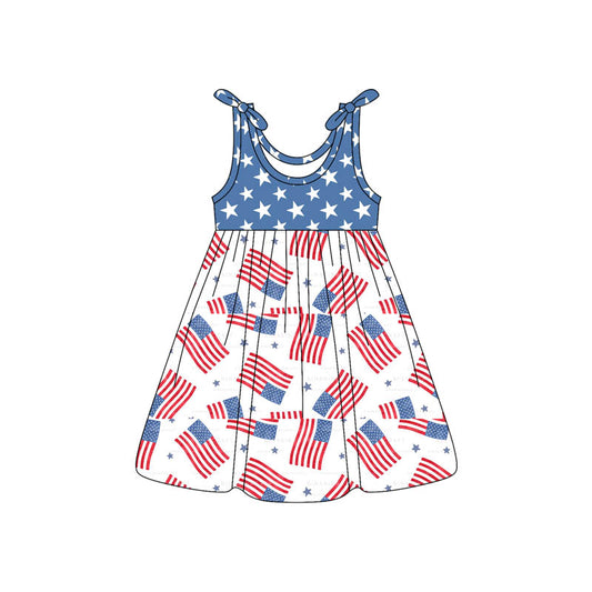 pre order 4th of july flag and stars dress
