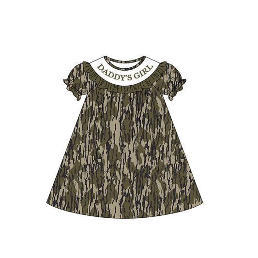 pre order daddy's girl camo dress