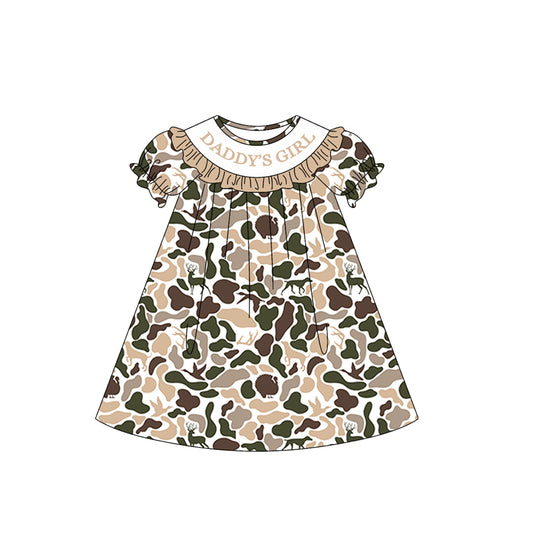 pre order daddy's girl camo dress