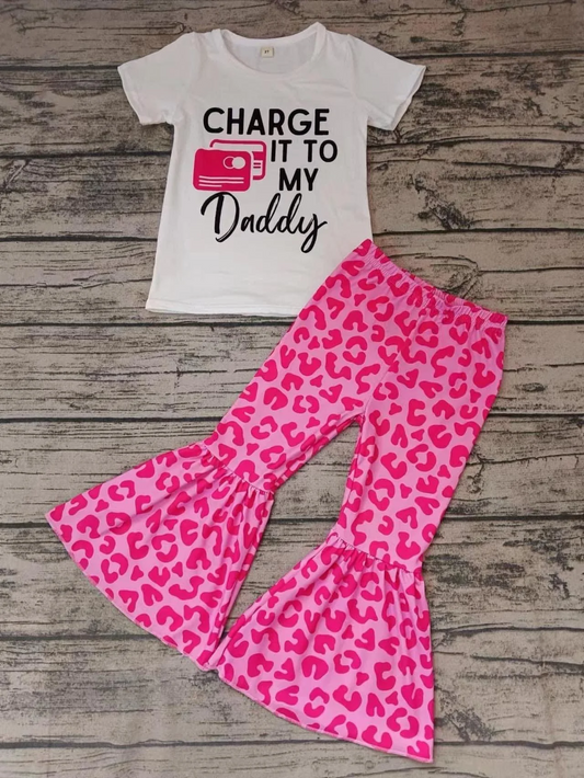 pre order  charge it to my daddy girl bells set