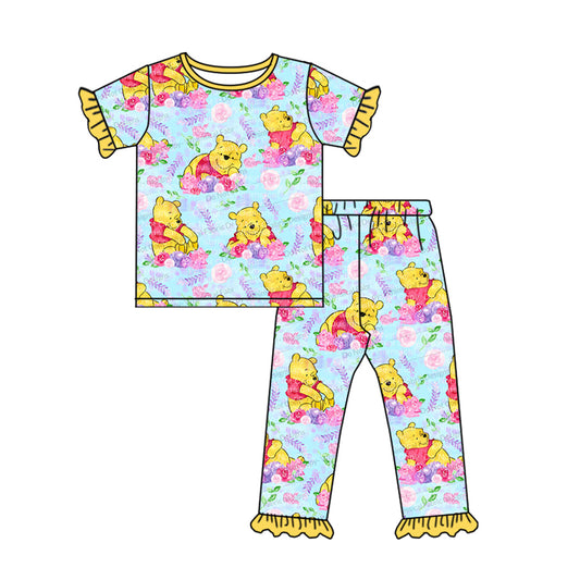 pre order girl spring pajama bear