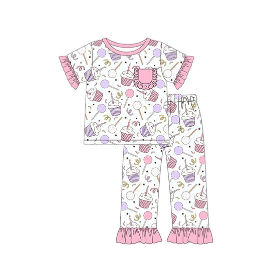 pre order  kids sleepwear birthday girl pajama