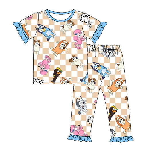 pre order  cartoon dog baby girl pajama